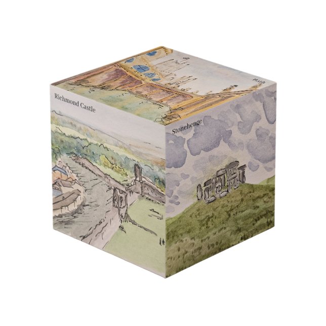 Cubo de fotos del Reino Unido (Angulo Anverso)