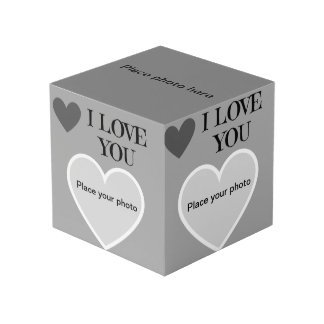 Cubo de fotos te quiero