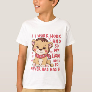 Cubo de león sonriente - Camiseta de león de bebé