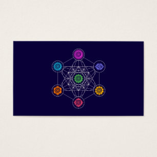 Cubo de metales, Chakras, centros de energía cós