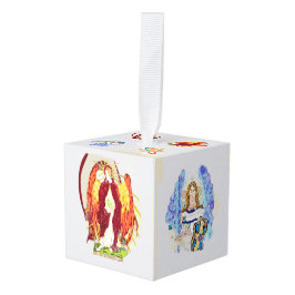 Cubo de ornamento : Navidades espirituales