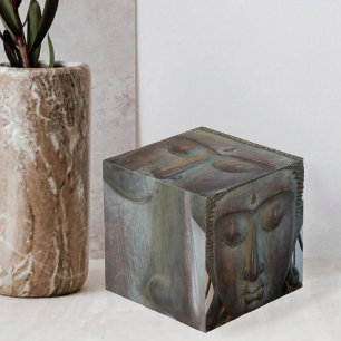 Cubo Decorativo de la cara de Buda