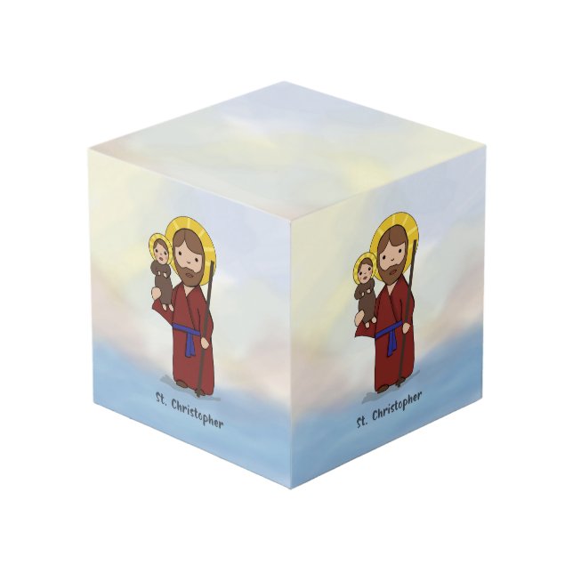 Cubo Día de la Fiesta de San Cristóbal Santo  (Angulo Anverso)