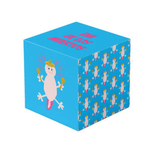 Cubo Día de la Muerte Personalizado Axolotl Mexicano