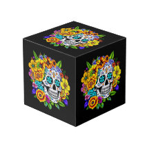 Dia De Los Muertos, Diseño De Cráneo De Azúcar
