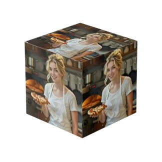 Cubo Eating Pizza Photo Personalize Customize
