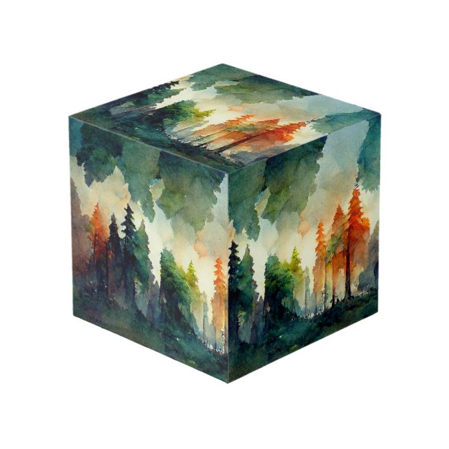 Cubo El bosque (naturaleza) (Angulo Anverso)