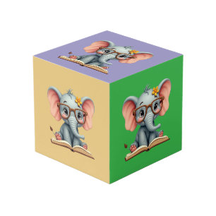 Cubo Elefante Bebé Sabio