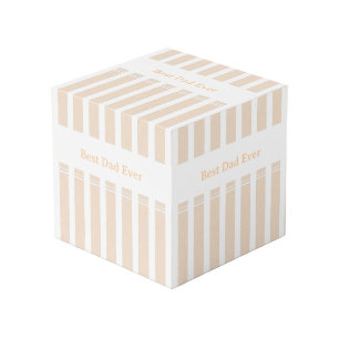 Cubo Elegante Personalizado Mejor Papá del Mundo con Ra