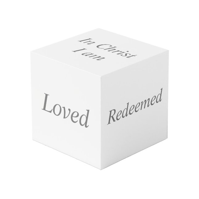 Cubo En Cristo que soy (Angulo Anverso)