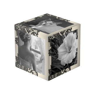 Cubo encaje negro