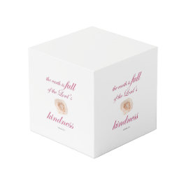 Cubo Escritura, Salmo 33, Rosa Blanca De Amabilidad Com