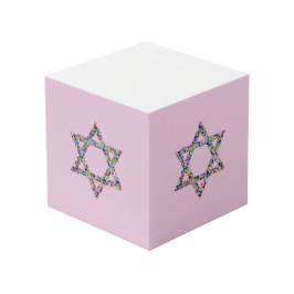 Cubo Estrella de David Colorida