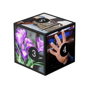 Cubo Fácil de hacer el tuyo con cinco de tus fotos