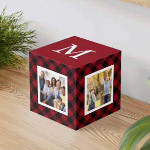 Cubo Familia Monograma de Búfalo de Vacaciones