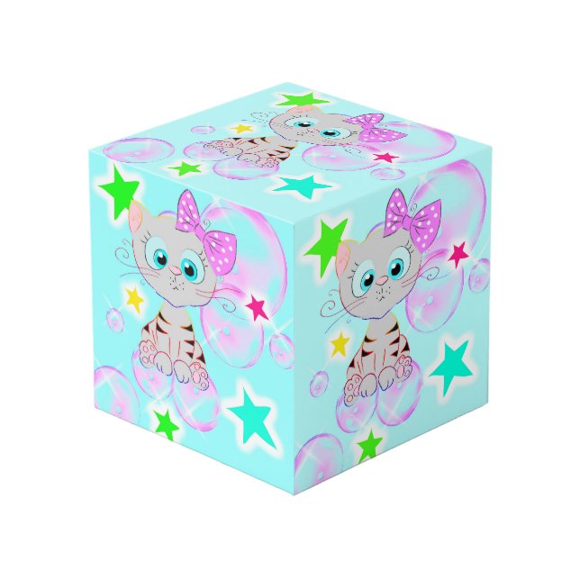 Cubo Fancy Kitten (Angulo Anverso)