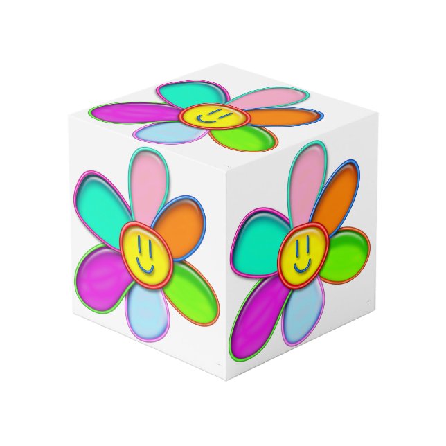CUBO FANTASÍA DE BURBUJAS - (Angulo Anverso)