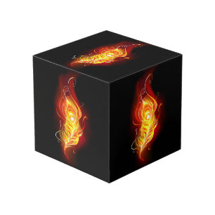 Cubo Feather Peacock