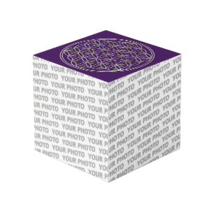 Cubo Flor de vida / Blume des Lebens - plata