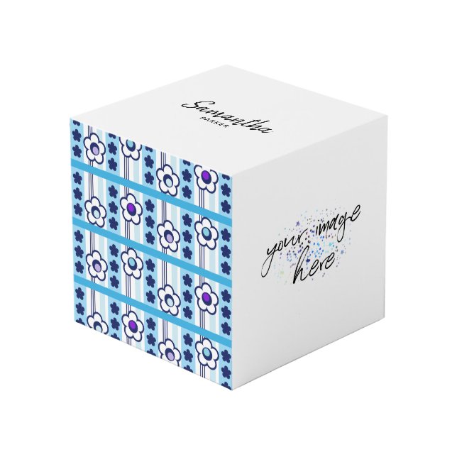 Cubo Flores de invierno (Angulo Anverso)