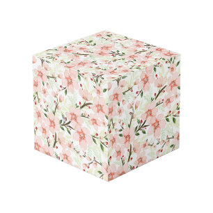 Cubo Flores rosadas
