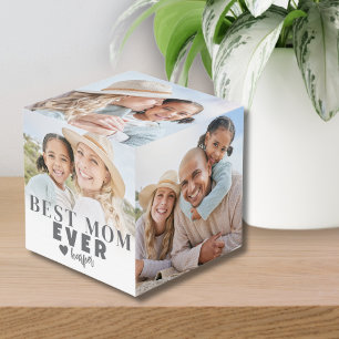 Cubo Foto personalizada por mamá