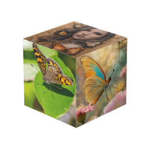 Cubo fotográfico de personalizado 4"