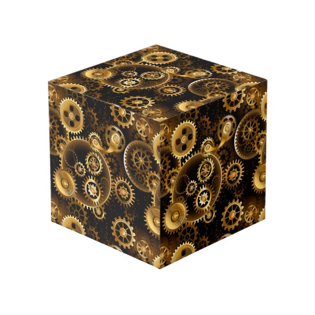 Cubo Gases de bronce de vapor sin soldadura (Angulo Anverso)