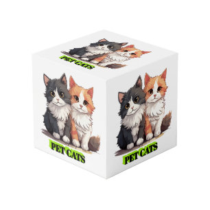 Cubo Gatos mascotas