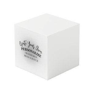 Cubo Haga su propio Personalizado