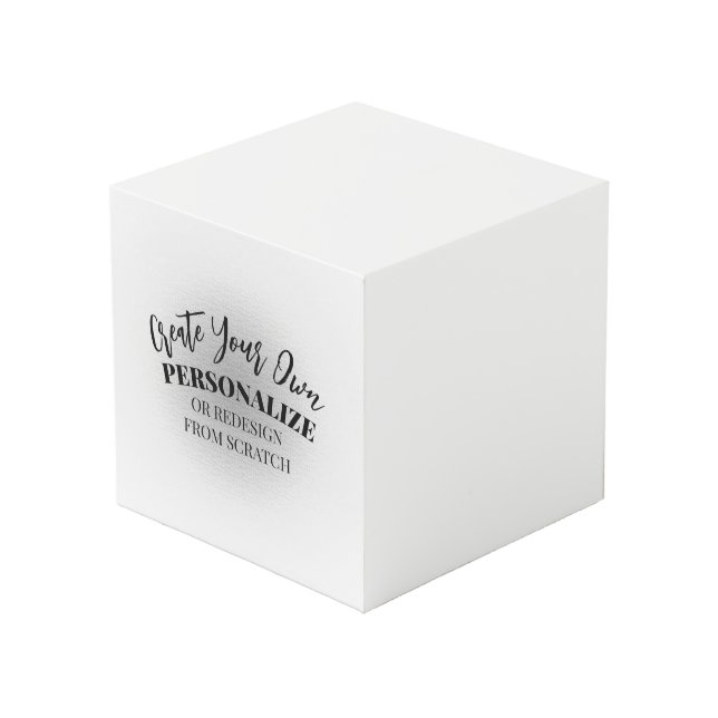 Cubo Haga su propio Personalizado (Angulo Anverso)