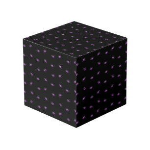 Cubo Halloween, Ojos Púrpura, Truco O Tratamiento, Boo