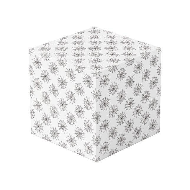 Cubo Halloween, Spider Web, Trick O Trete, Boo (Angulo Anverso)