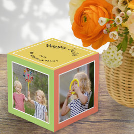 Cubo Happy Easter Family Multi Photo