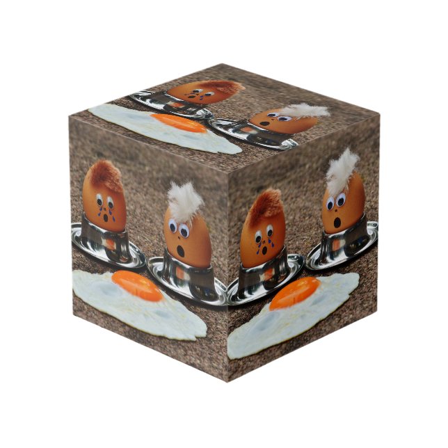 Cubo Huevos divertidos (Angulo Anverso)