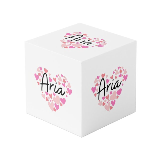 Cubo I love Aria (Angulo Anverso)