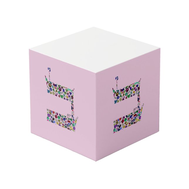 Cubo Letra hebrea BET (Angulo Anverso)