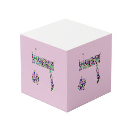 Cubo Letra hebrea HEY