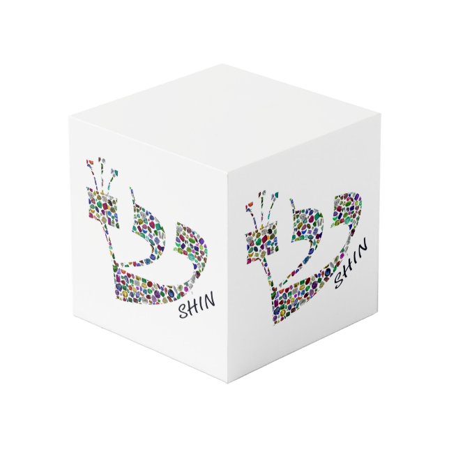 Cubo Letra Shin (Angulo reverso)