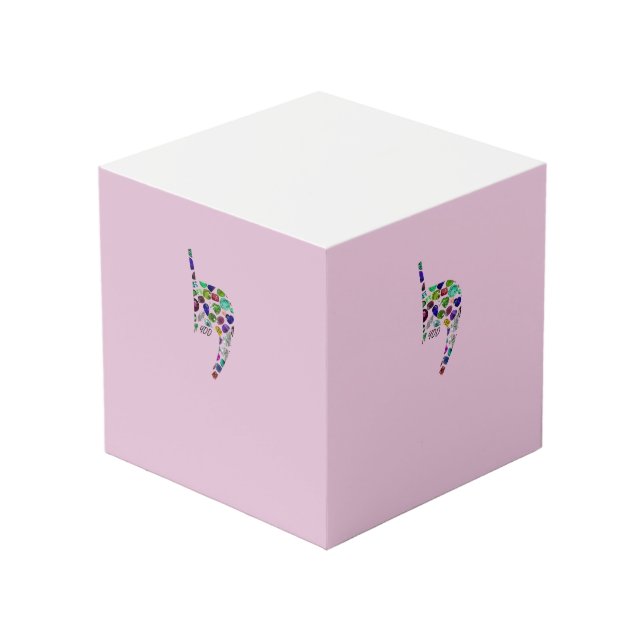 Cubo Letra 'YOD' (Angulo Anverso)