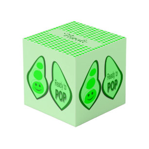 Cubo Listo para mostrar la foto de Green Pea preñada