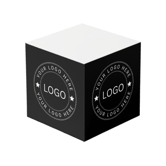 Cubo Logotipo personalizado  (Angulo Anverso)