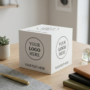 Cubo Logotipo Promocional Personalizado – Sin Pedido Mí