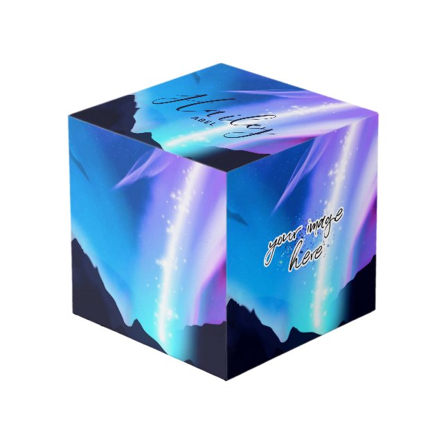 Cubo Luces boreales (Angulo Anverso)