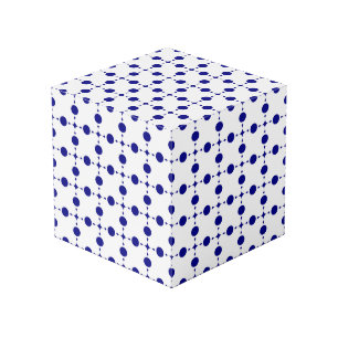 Cubo Lunares Azules de Marina, Patrón de Lunares, Punto