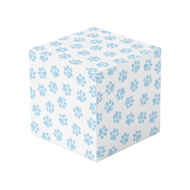 Cubo Manos de perro, garras de perro, garras azules de  (Angulo Anverso)