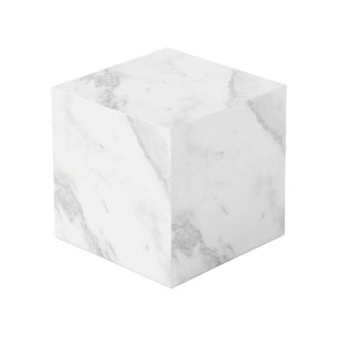 Cubo Mármol Blanco