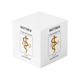 Cubo Médica de Osteopatía Felicitaciones por Graduación