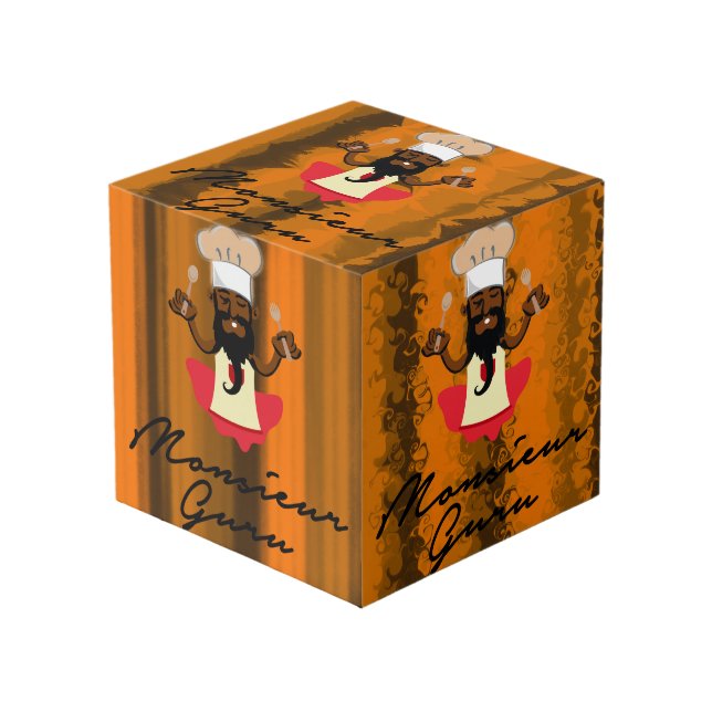 Cubo Monsieur Guru (Angulo Anverso)