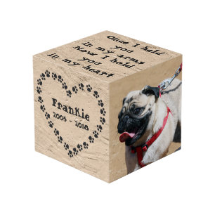 Cubo Monumento personalizado del perro